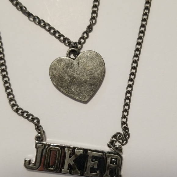 ♣️♥️Bioworld♠️♦️Harley Quinn 🖤 Joker Necklace - Picture 3 of 4